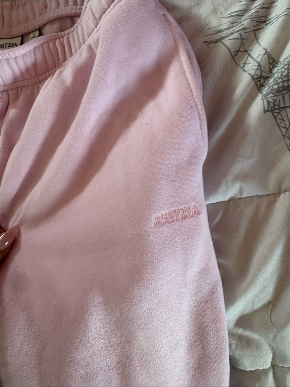Aritzia Sweatpants – Light Pink - Picture 6 of 12